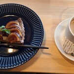 HYGGE Cafe & Garden - 無花果タルト&コーヒー