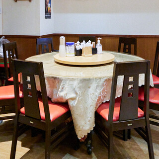 reserved available for groups of 30 or more! There is also a popular round table where you can enjoy Chinese Cuisine ◎