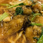 中国料理 小花 - 牡蠣の近接拡大写真