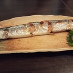 Kushiage Mineshima - 秋刀魚の塩焼き