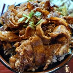 豚郎 - 豚カルビ丼定食（特）