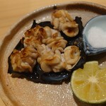 酒遊庵こてつ - 白子焼き