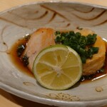 酒遊庵こてつ - あん肝ポン酢