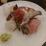 酒遊庵こてつ - お刺身