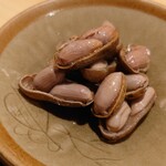 酒遊庵こてつ - ゆで落花生