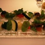 レストランディファランス - お野菜・・・そろそろこの辺でお腹はいっぱい(笑)。