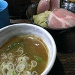 麺や而今 - 大つけ麺博バージョン魚貝三獣士つけ麺(2013/10)