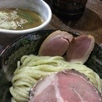 麺や而今 - 大つけ麺博バージョン魚貝三獣士つけ麺(2013/10)