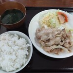 心咲 - 日替わり定食の豚塩カルビ
