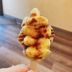 Imo Pippi. Kyoto gion ten - クロッフル芋蜜ブリュレ♥