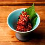 Raw kimchi (dried radish)