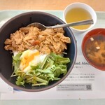 ruhe - 料理写真:横国パワー丼(大)と味噌汁
