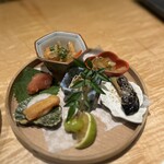 対馬のどぐろとイカ活き造り 博多 魚蔵 - 