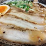 ラーメン庵 福一本陣 - 本陣豚骨ラーメン