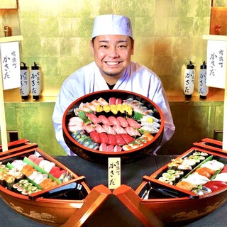 カウンター限定/鮨おかわり自由【最強おまかせコース】