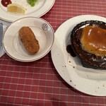 洋食キムラ - チーズハンバーグ