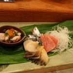 千春鮨 - お造り盛り合わせ