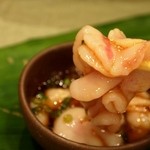 千春鮨 - たちポン（真鱈白子 ポン酢）は生です