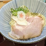 中華そば 麺ノ花 - 味玉つけ麺  麺皿