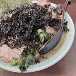 ラーメンショップ - スープに染みた岩海苔最高！