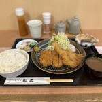 Tonkatsu Izumi - ミックスフライ定食