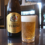Soba Dokoro Benigara - ヱビスビール 中瓶