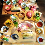 日本料理 滴翠 - 奥、秋の滴翠御膳「八角」手前「蓮」