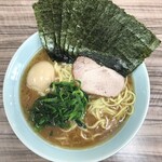 ラーメン 武蔵家 中野本店 - のり玉ラーメン中 1050円。