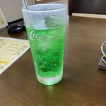 炭火焼肉 せん - メロンソーダ