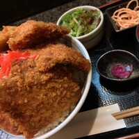 ごちそう家 ぽん太 八丁堀店 - 迫力　爆力な　ソースかつ丼