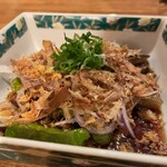 煮込みとワイン 忠左エ門 - 季節野菜の「たたき」