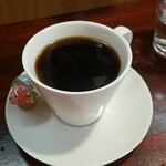 キッチン ブルー グローブ - コーヒーのアップ