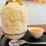 こひる庵 - 実りのタルト〈柿〉通常サイズ1650円　ラムミルク変更＋100円