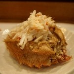 千春鮨 - 毛蟹が山盛り