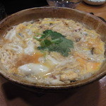 丸萬寿司 - 穴子の柳川鍋。白いご飯が欲しくなりました