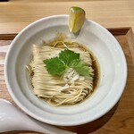 中華そば うお静 - 釜揚げ油そば