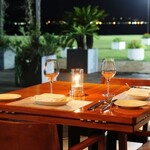 Restaurant Azzurro Mare Terrace on the Bay - 窓側