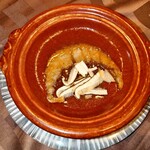 中国料理 翆陽 - スープ
            　焼きフカヒレ　ブラウンソース
            　松茸の香りを添えて