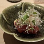 鮨 しょう太 - 鰹の藁焼き