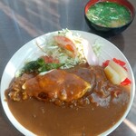 ヒロミ - ハンバーグカレーにお汁付き