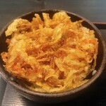 ゆで太郎 - ミニかき揚げ丼セット ¥630
