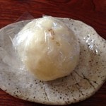 福寿茶屋 - 野沢菜が入ったまんじゅう￥１００