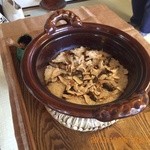 比良山荘 - 松茸＆子持ち鮎の絶品炊き込みご飯