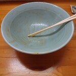 玄海 - ホルモン冷しダブル（２玉）900円　ごちそうさまでした