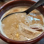 麺処 と市 - スープ