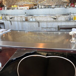 表参道うかい亭 - 鉄板カウンター。