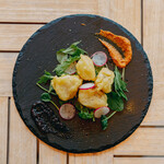 THIRD石垣島 - オリオンビールと真鱈のフリット