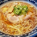 一刻魁堂 - 醤油ラーメン