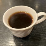 志布志　喜船 - 食後のコーヒー