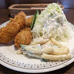 イデウラ - 牡蠣フライ定食1050円